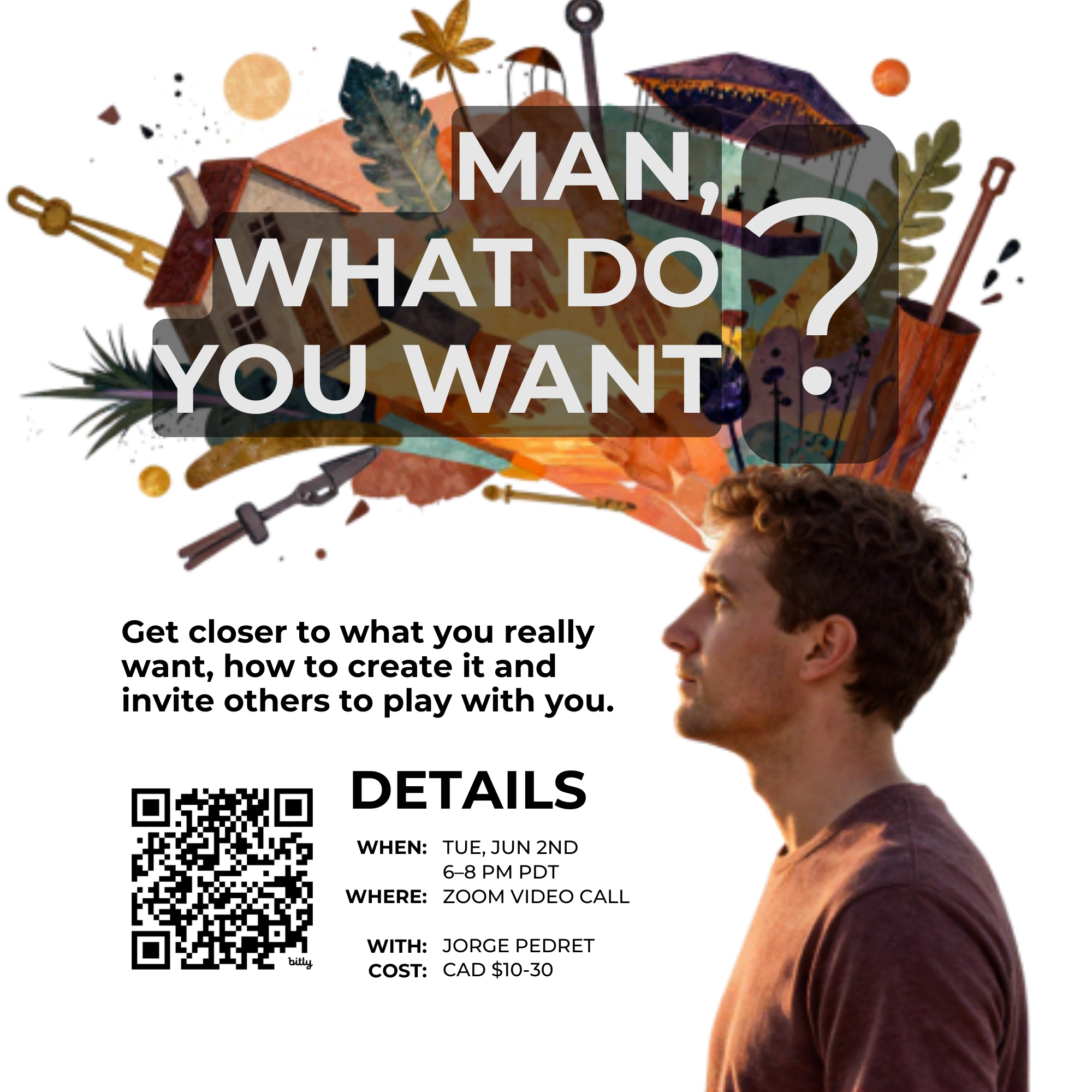 Man, What Do You Want? — Worktalk Registration