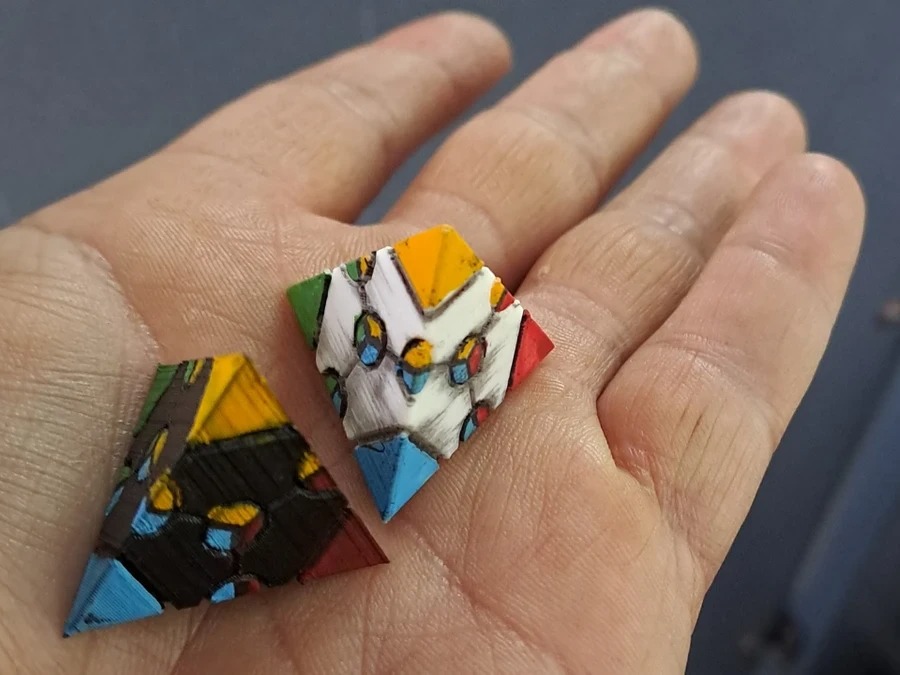 Alchemist Tetrahedron Dice — $15 CAD
