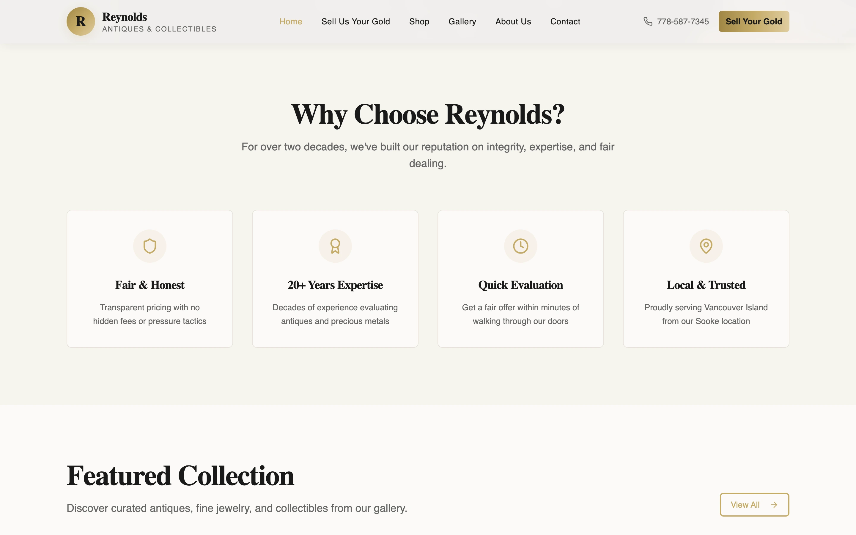 Why choose Reynolds section